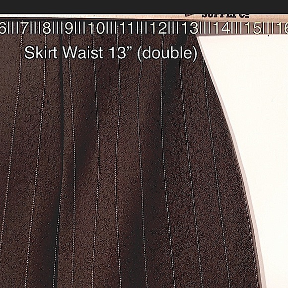 VTG 90 USA Gorpcore Goth Black Pin Stripe Suit Blazer Mini Skirt 3/4 Long Sleeve - Picture 12 of 16